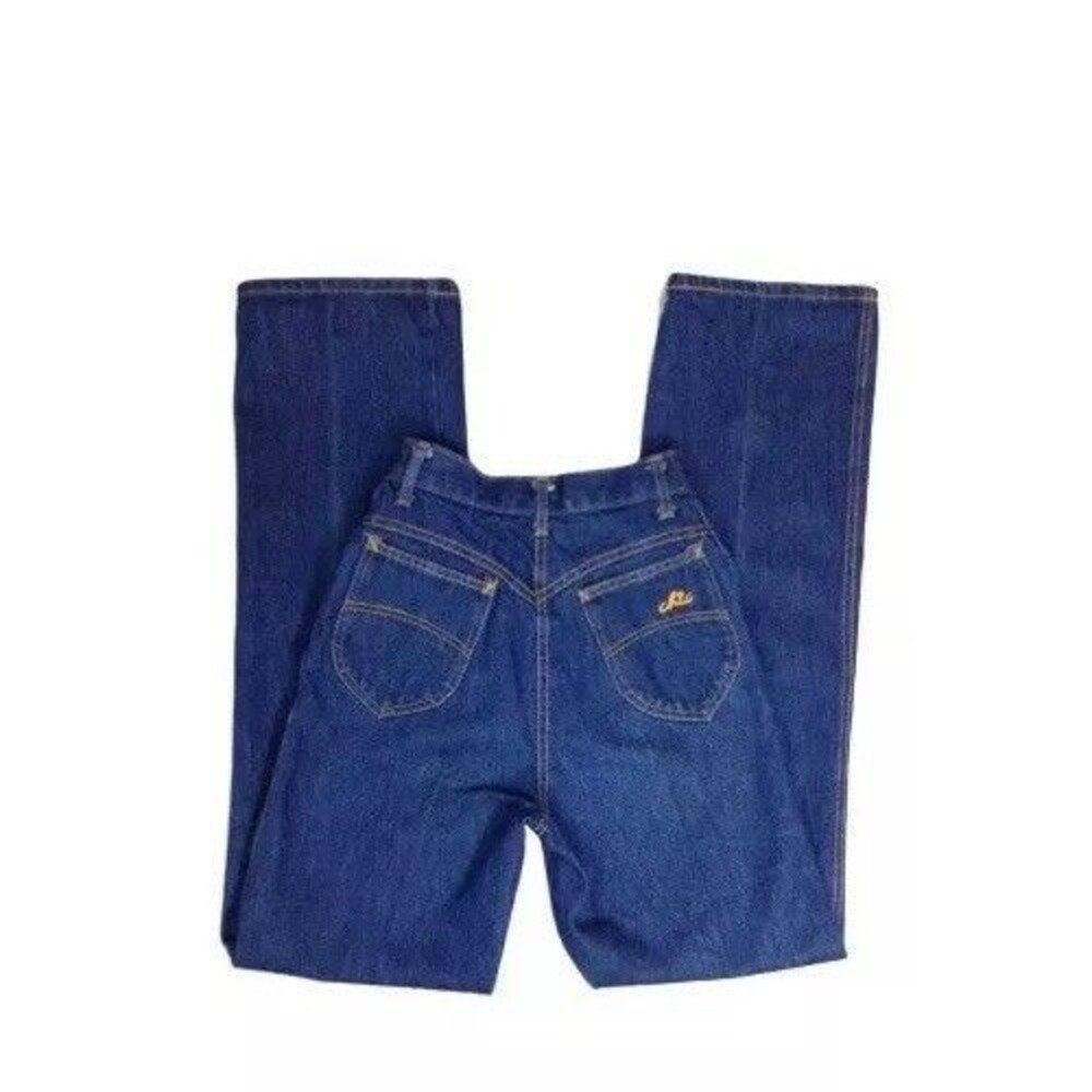 Vintage CHIC by H.I.S. Blue Jeans 80's High Rise Mom Jeans Size 8/9 Waist 26